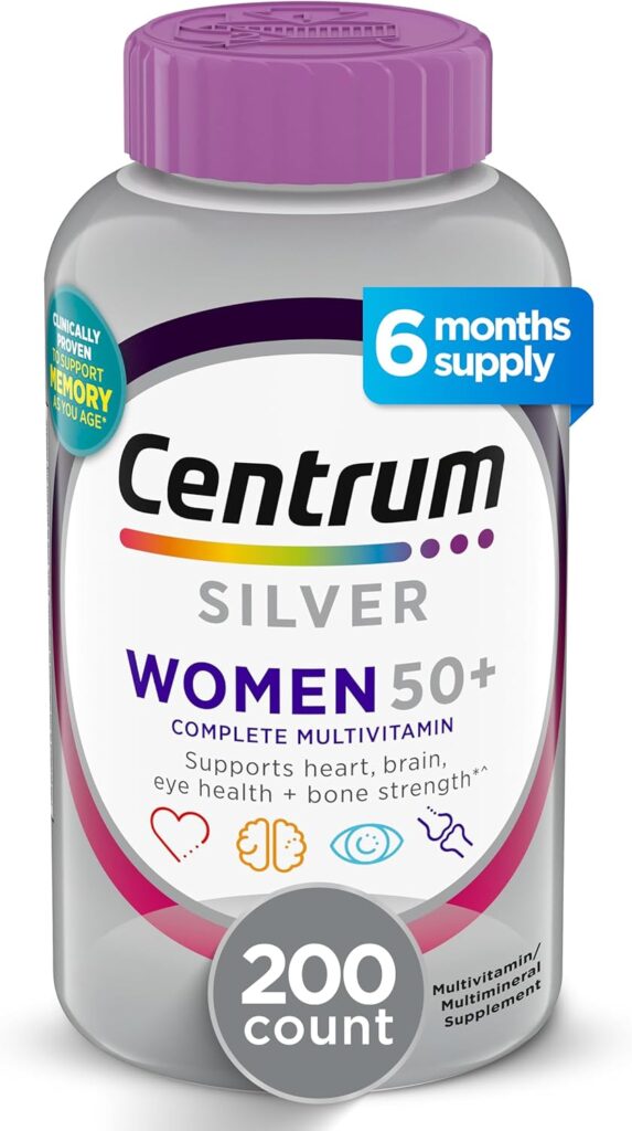 Centrum Silver Women's Multivitamin for Women 50 Plus 