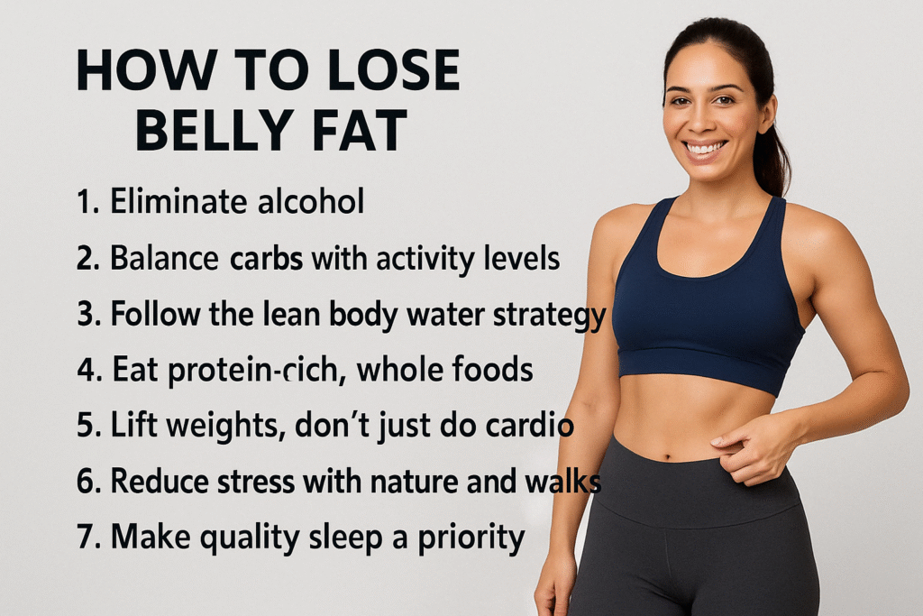 how to lose belly fat